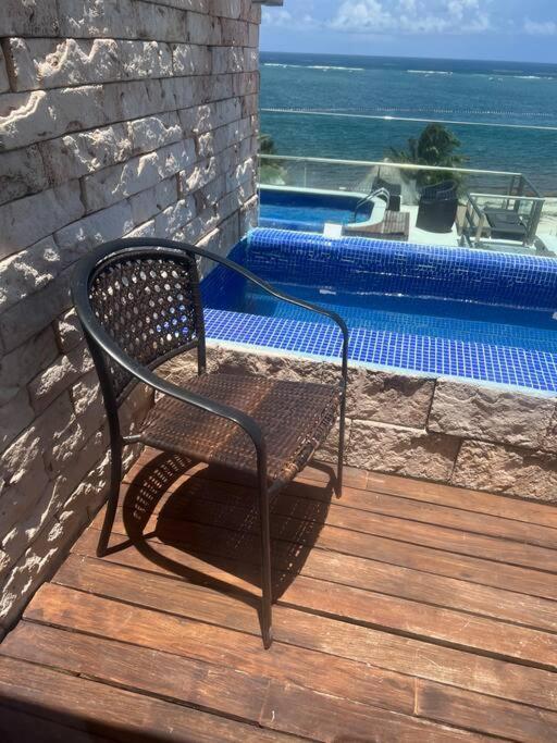 Bonita Habitacion Con Pequena Piscina A Aire Libre Puerto Morelos Buitenkant foto
