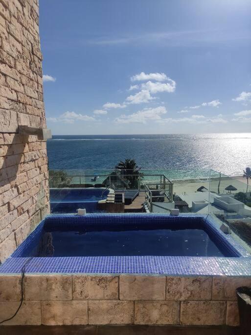 Bonita Habitacion Con Pequena Piscina A Aire Libre Puerto Morelos Buitenkant foto